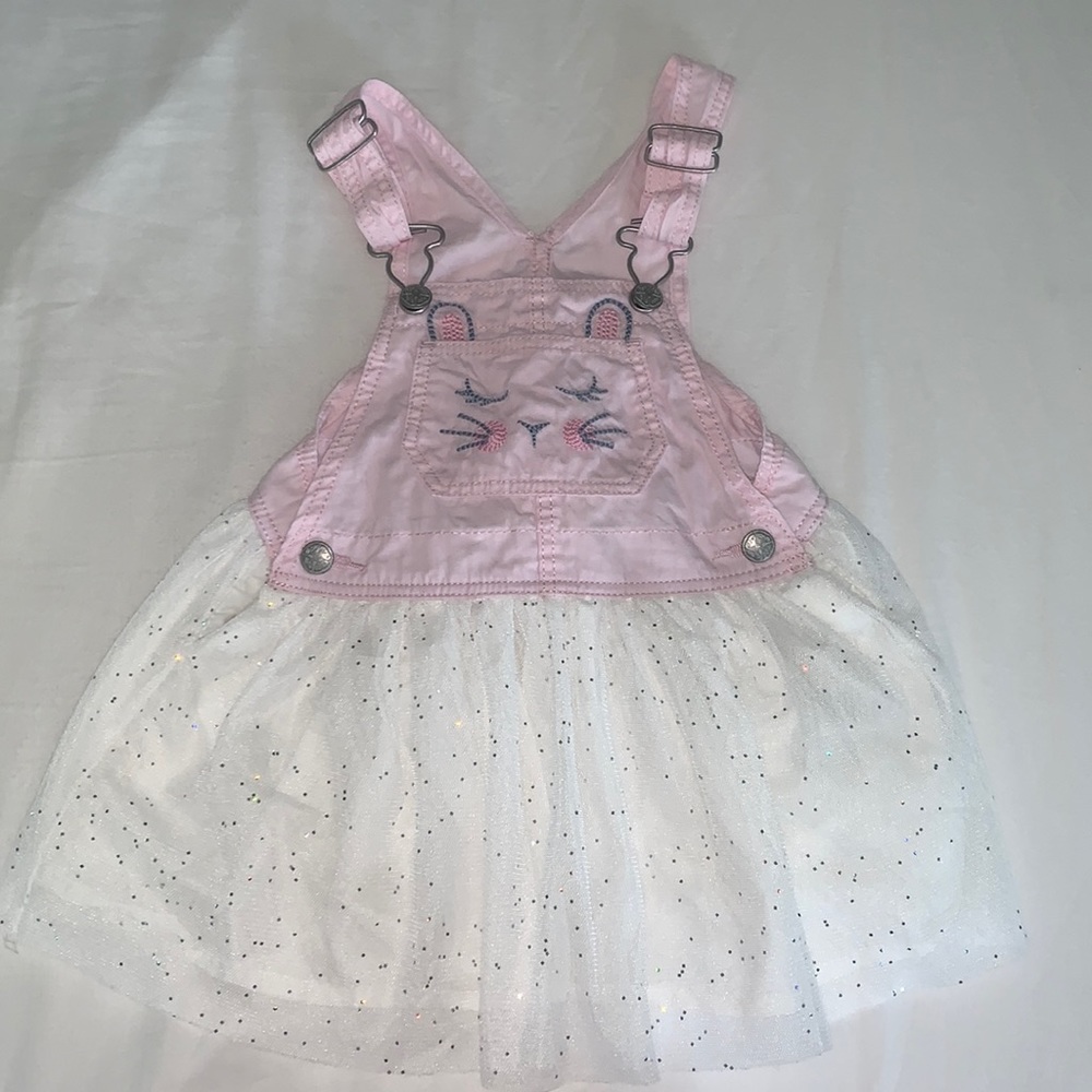 OshKosh Easter Bunny Overall Dress